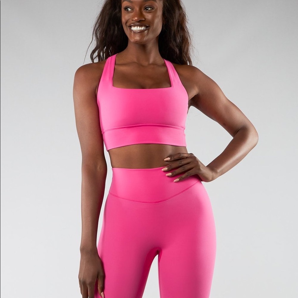 Buffbunny Revolution Sports Bra-Medium-Miami Pink